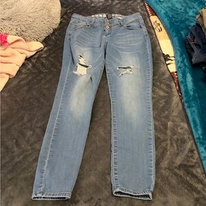 Gentle loved s.o.n.g curvy high rise jeans skinny ankle